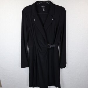 WHITE‎ HOUSE BLACK MARKET Wrap Dress Knee Length Size 10